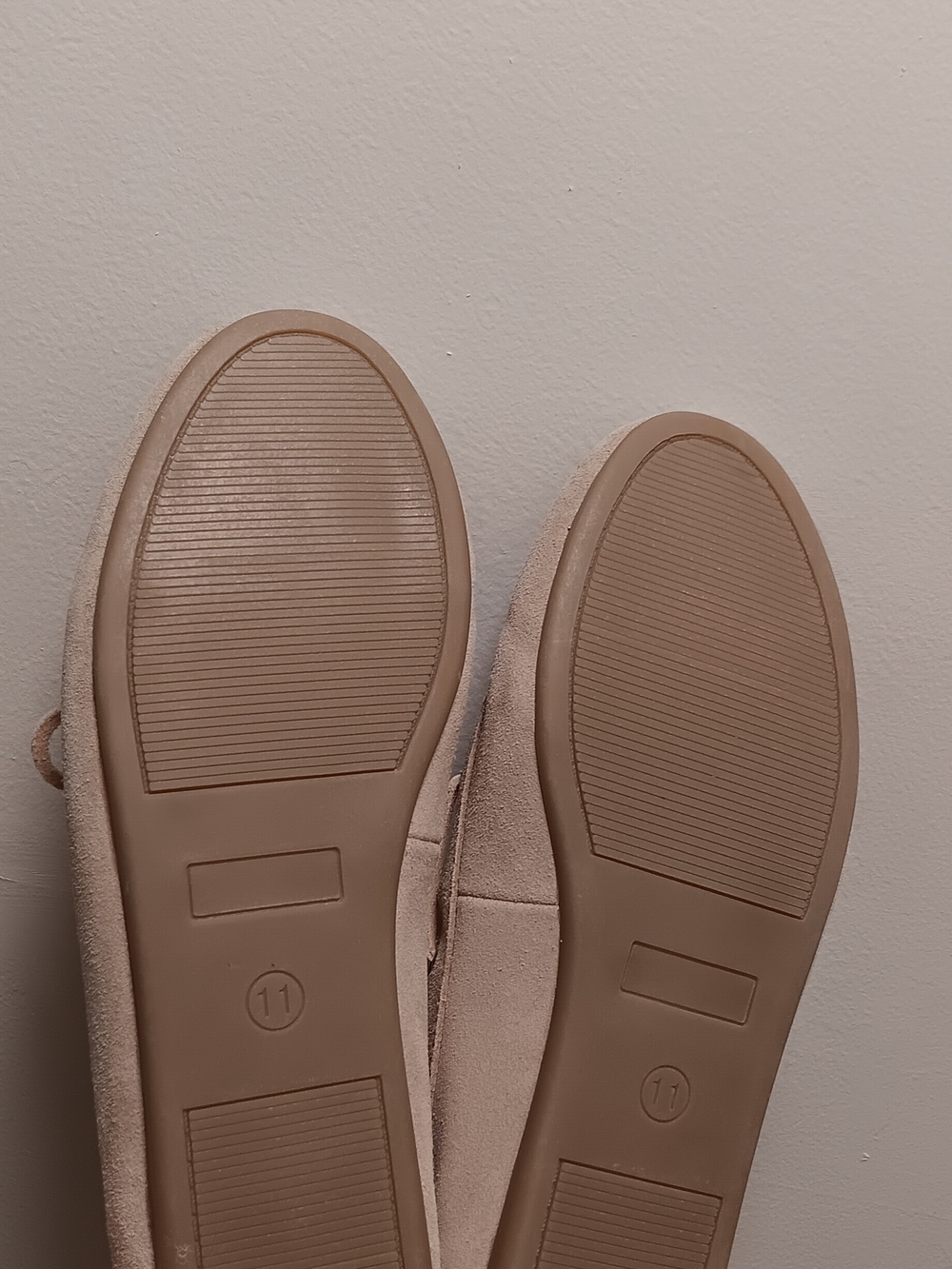 GAP Beige Suede Lace-Top Loafers - Picture 5 of 6